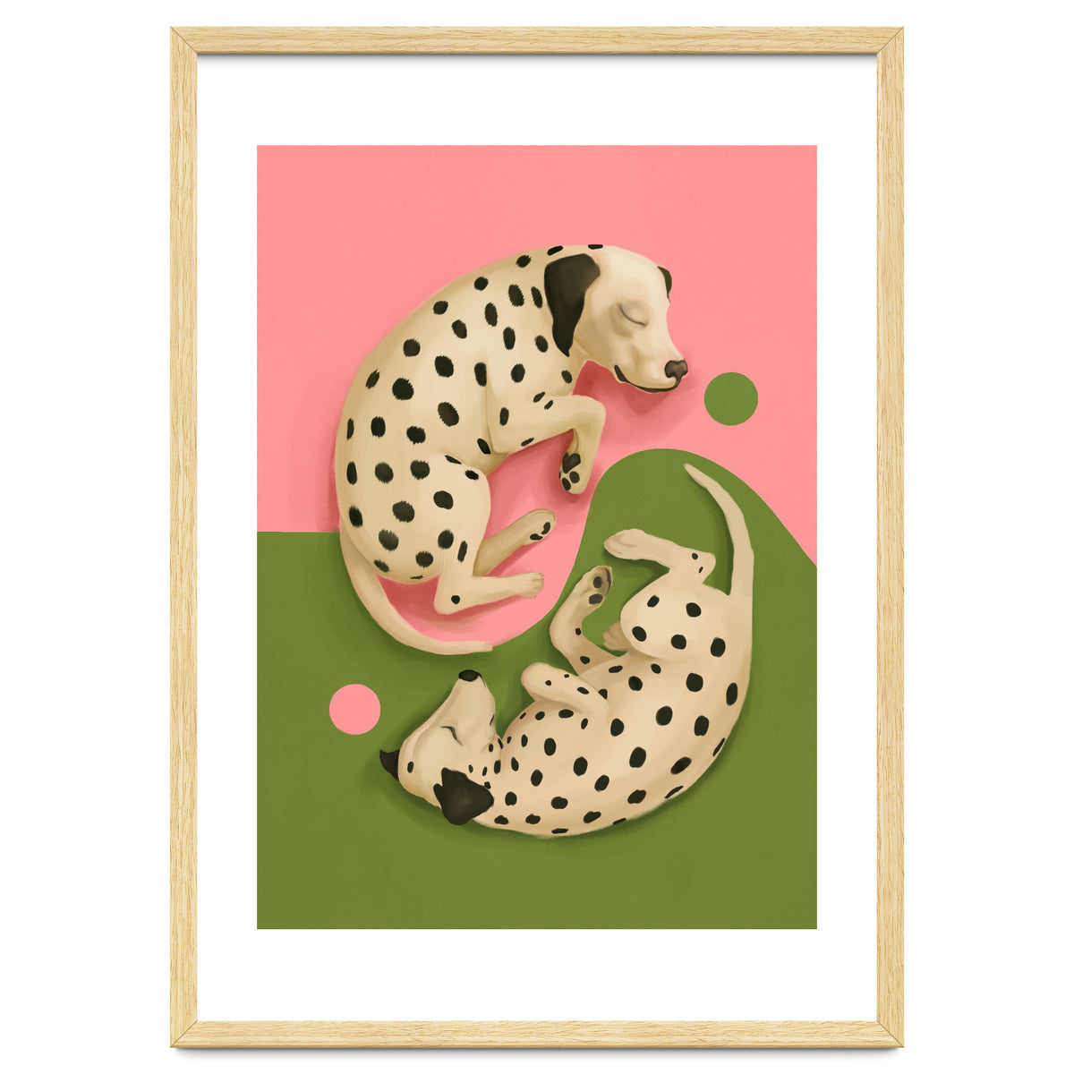 Yin And Yang Dalmatians