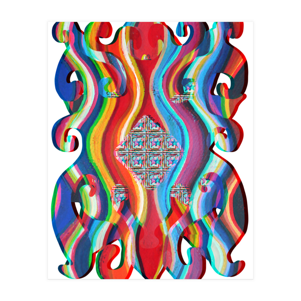 Pop Abstract Asimetrico 40 Copia (Print Only)