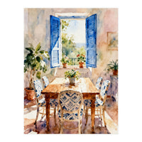 Matisse Inspired Dinning Room (Print Only)