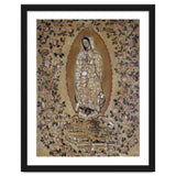 VIRGIN DE GUADALUPE - 1697 - ENCONCHADO PAINTING. JUAN y MIGUEL GONZALEZ PINTORES siglo XVII. thumbnail