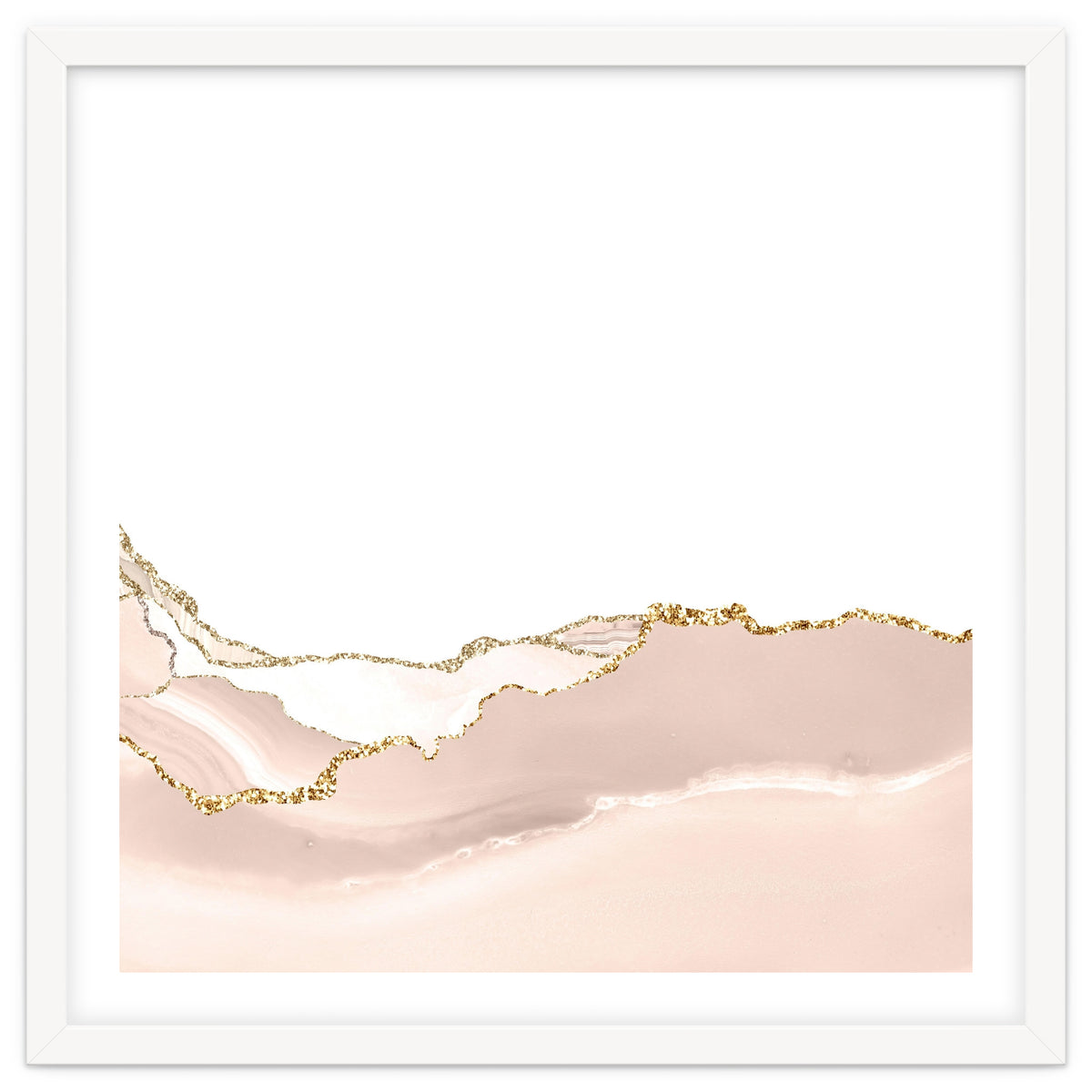 Ivory & Gold Agate Texture 07