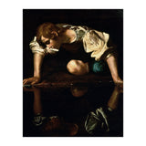 Caravaggio – Narcissus (ca. 1600) | Dramatic Baroque Masterpiece (Print Only) thumbnail