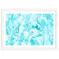 Ocean Blue Marble #society6 #decor #buyart