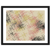 Geometric Cross Patterns Muted