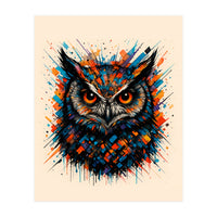 Owl Animal Watercolor (Print Only)