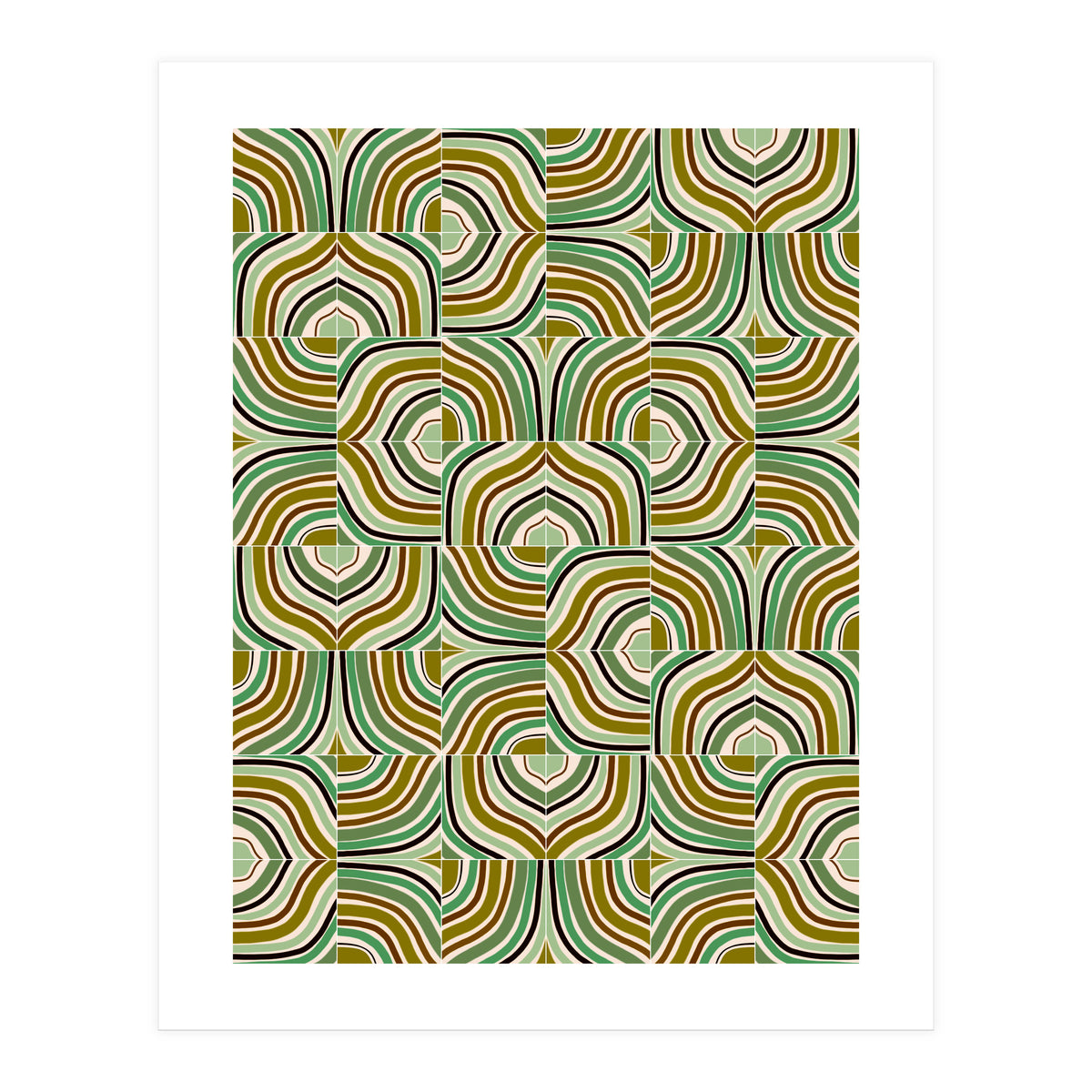 Jade Rainbow Mixed Tiles (Print Only)