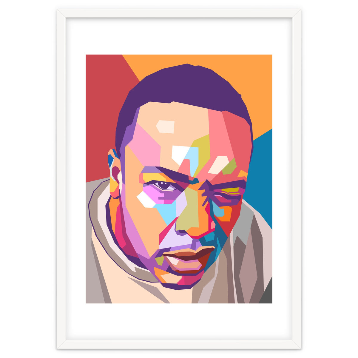 Dr Dre pop art portrait