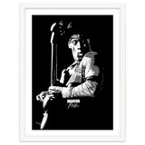 Marcus Miller American Music Legend in Grayscale thumbnail