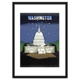 Washington, White House at Night thumbnail