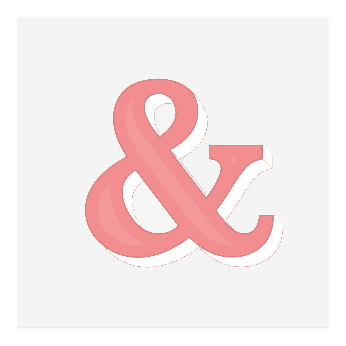 Just Ampersand (Print Only)