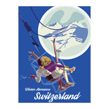 Winter Romance In Switzerland (Print Only) thumbnail