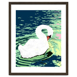 Self Reliance, Swan Birds Painting, Self Esteem Self Love Positivity, Proud Freedom Independence Wildlife Animals thumbnail