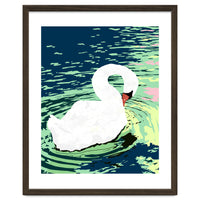 Self Reliance, Swan Birds Painting, Self Esteem Self Love Positivity, Proud Freedom Independence Wildlife Animals