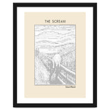 The Scream – Edvard Munch (ascii art) thumbnail