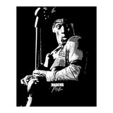 Marcus Miller American Music Legend in Grayscale (Print Only) thumbnail