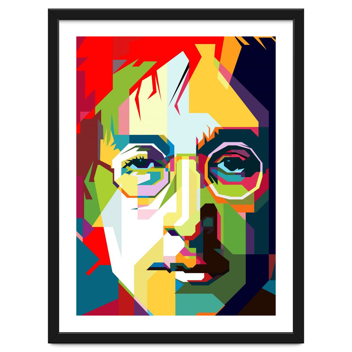 John Lennon Imagine Song Pop Art Wpap