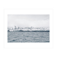 GLACIER IN THE LAKE - ICELAND (Print Only)