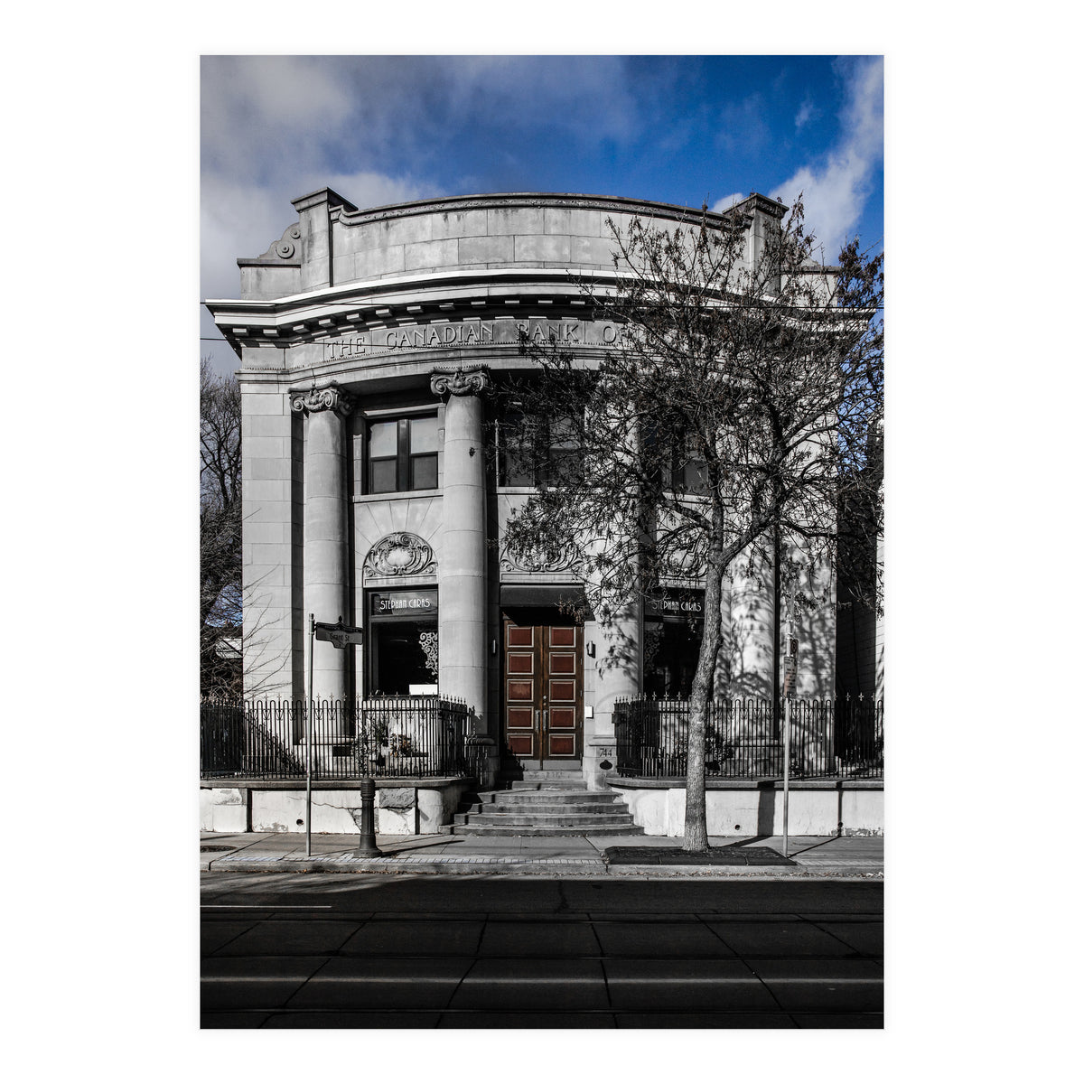 No 744 Queen St E 5 Color Version (Print Only)