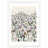 Mountain Forest Trees Winter thumbnail