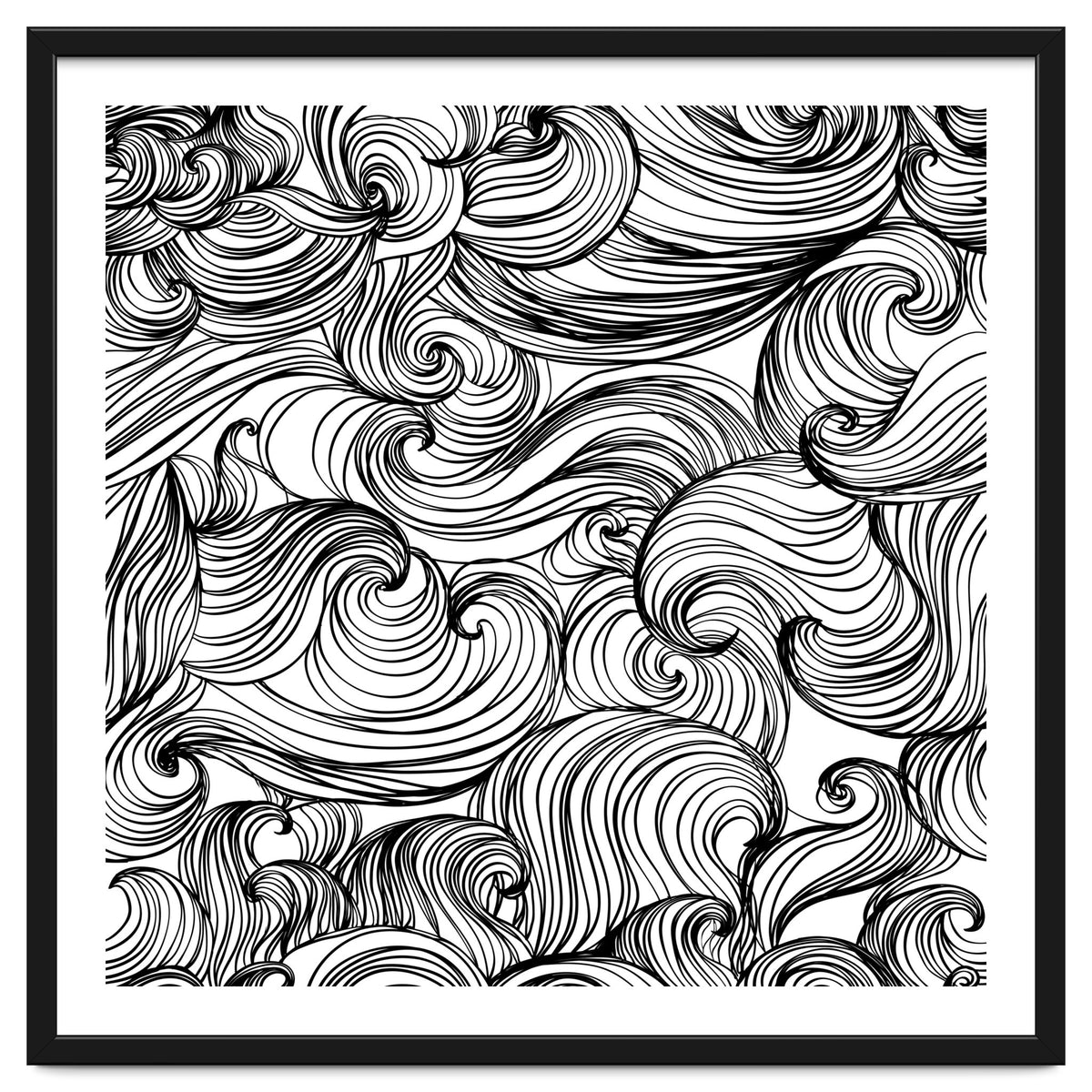 Free Flow White & Black