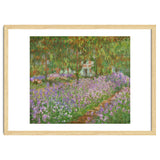 Le jardin a Giverny. Oil on canvas. thumbnail