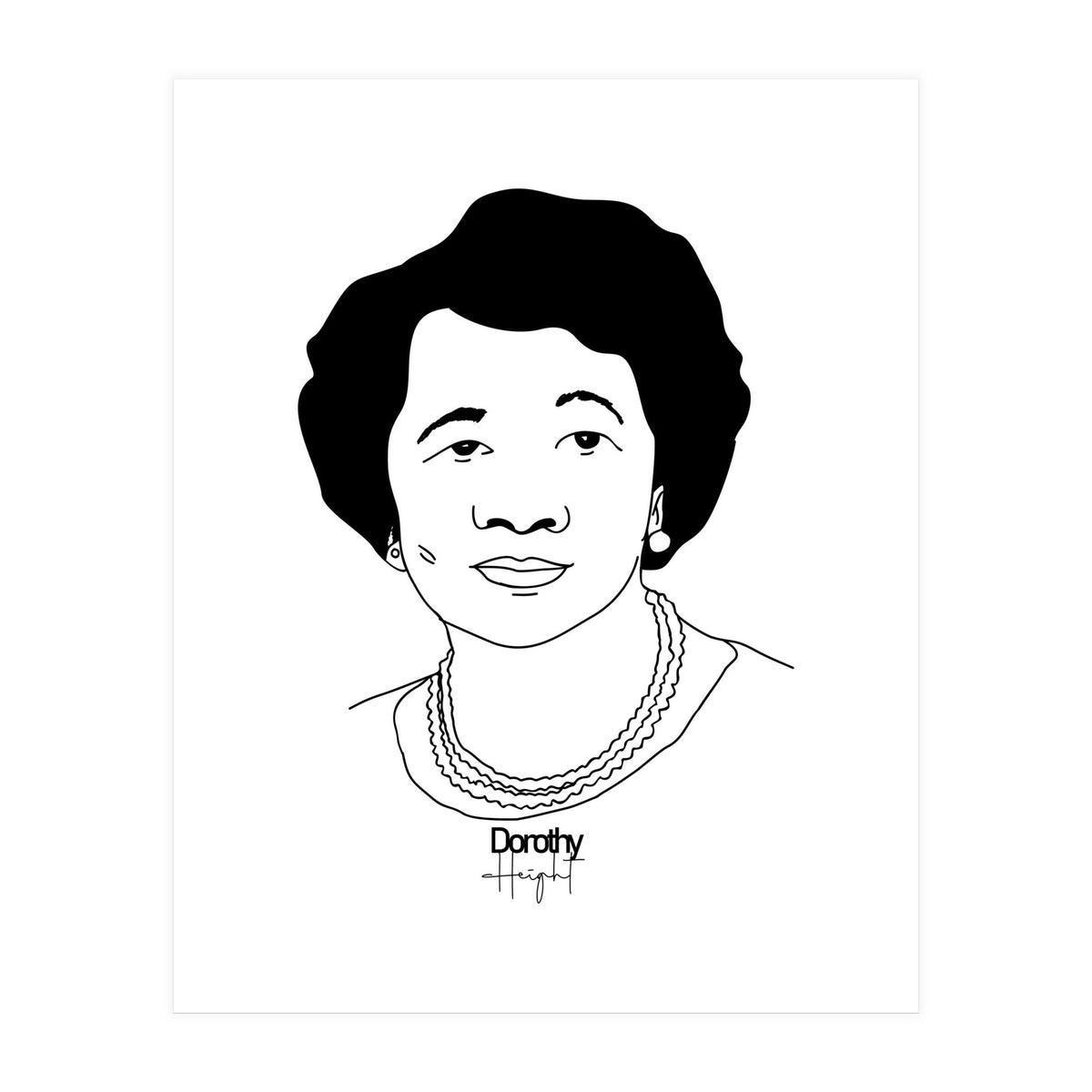 Dorothy Height (Print Only)