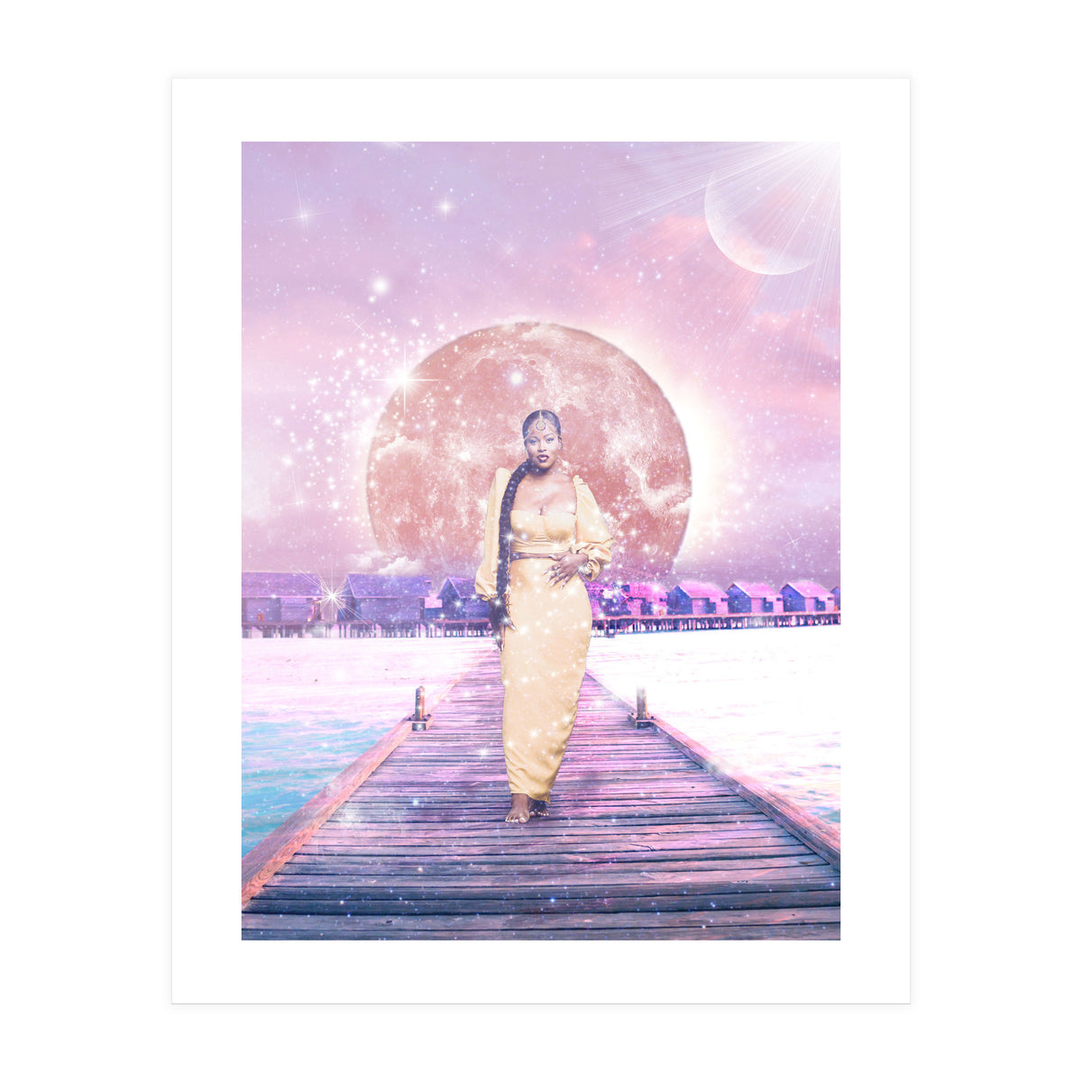 Amara - Queen Of African Tides (Print Only)