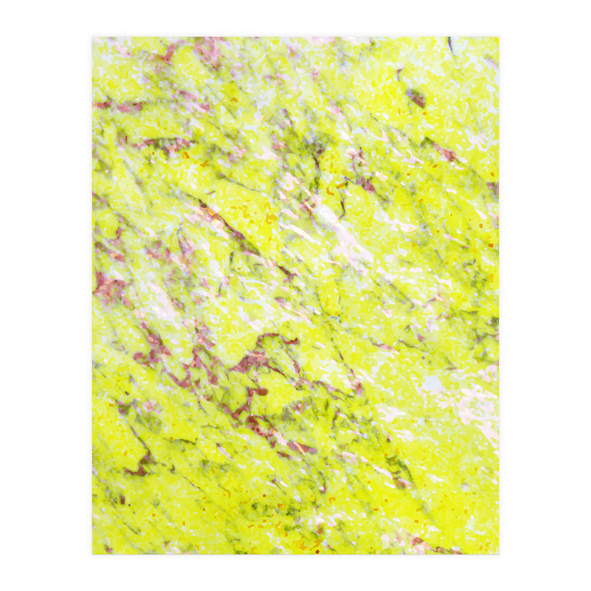 Lemon & Pink Marble (Print Only)
