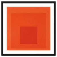 JOSEF ALBERS - HOMAGE TO THE SQUARE RED