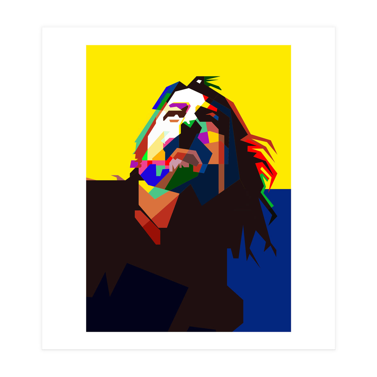 Dave Grohl Foo Fighters Grunge Sound (Print Only)