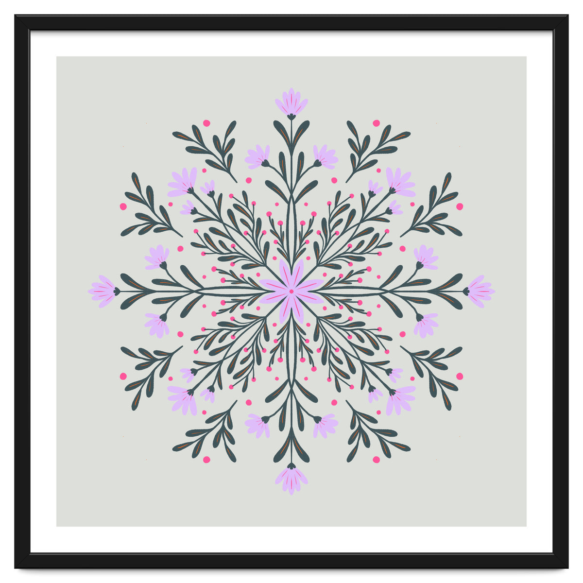 Spring Flowers Mandala