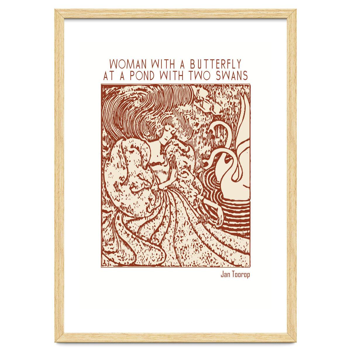 Woman With A Butterfly