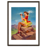 Pinup Sexy Binoculars Girl thumbnail