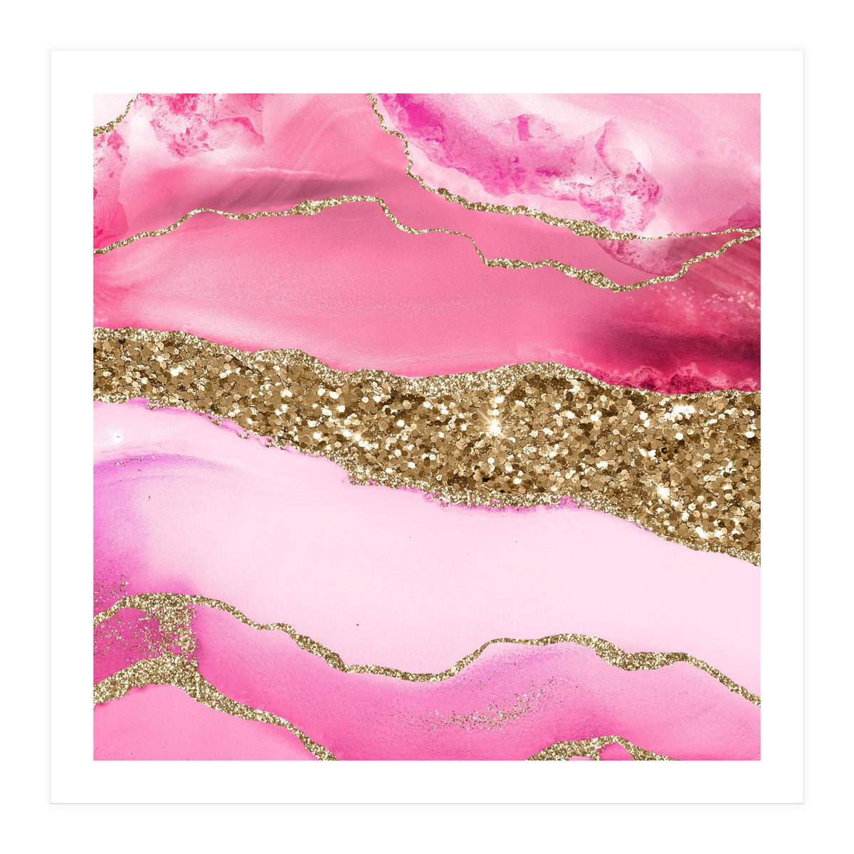 Agate Glitter Dazzle Texture 14 (Print Only)