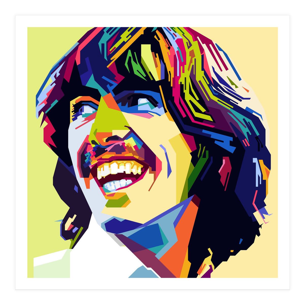 George Harrison WPAP Style (Print Only)