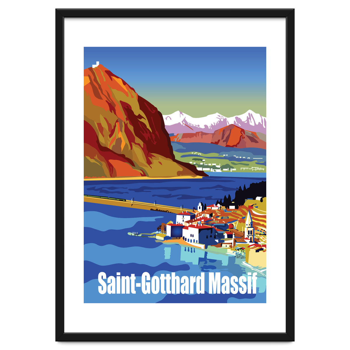 Saint Gotthard Massif, Switzerland