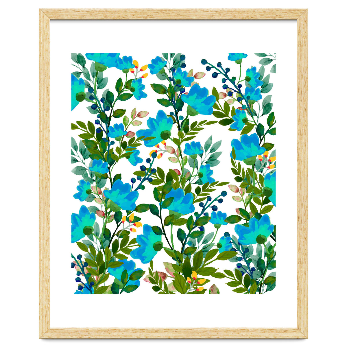 Blue #society6 #decor #buyart