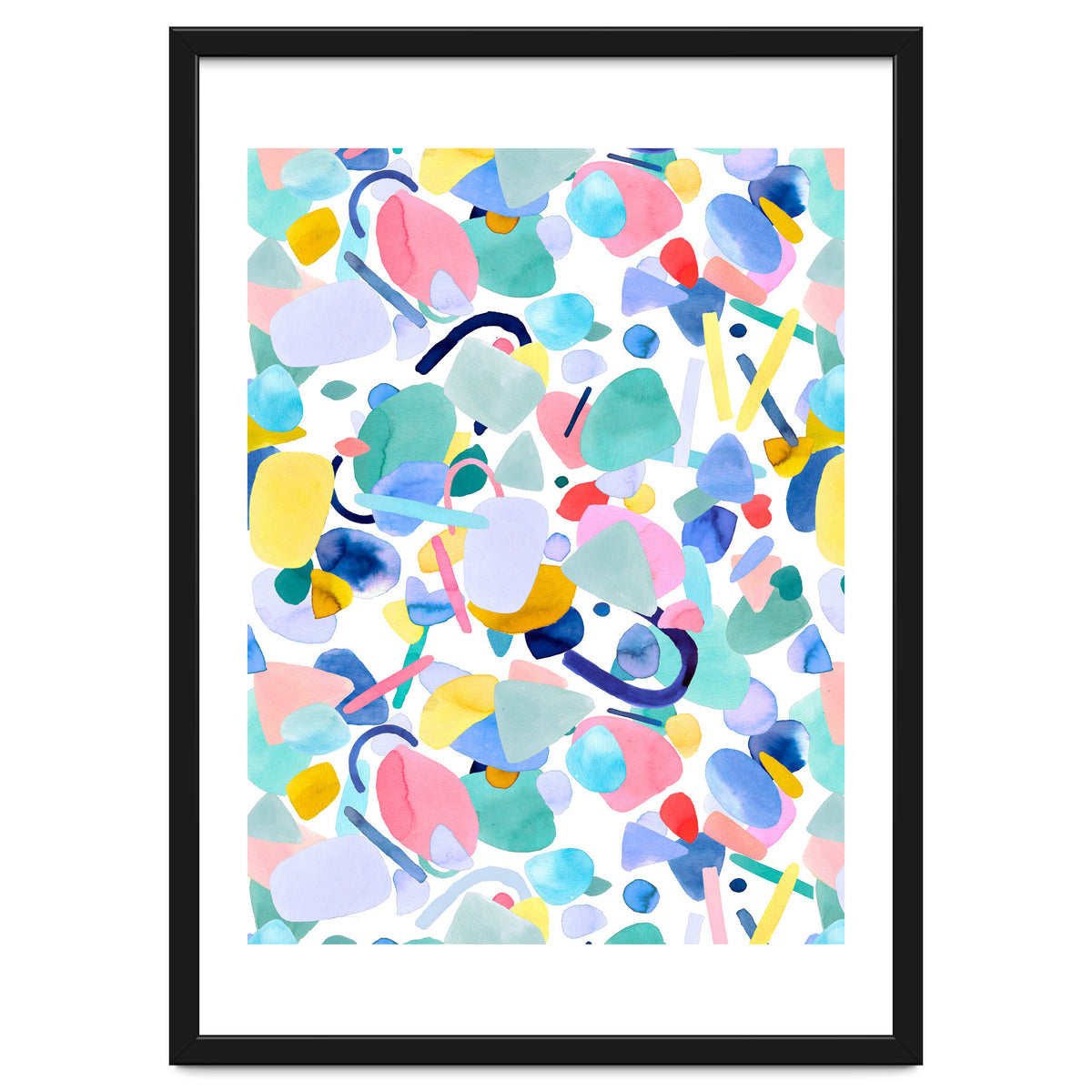 Abstract Geometric Modern Shapes