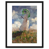 Claude Monet / 'The Woman with a Parasol', 1886, Oil on canvas, 131 × 88 cm. SUZANNE HOSCHEDE. thumbnail