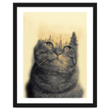 Cat double exposure thumbnail