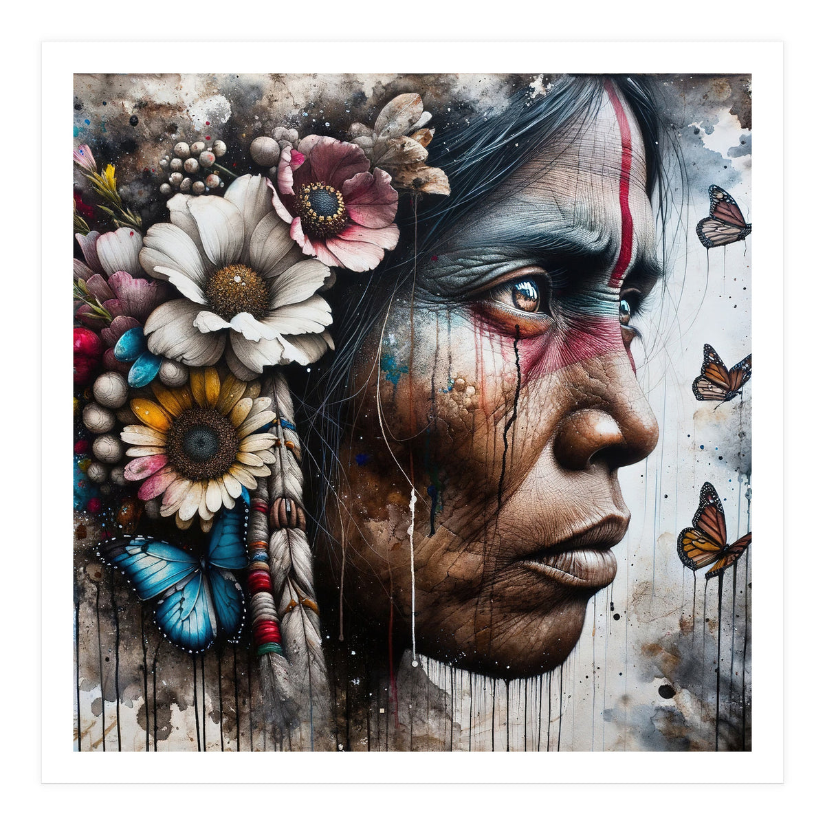 Weathered Bloom Profile (Print Only)