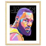 King Lebron James art thumbnail