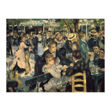 'Dance at Le moulin de la Galette', 1876, Oil on canvas, 131 x 175 cm. (Print Only) thumbnail