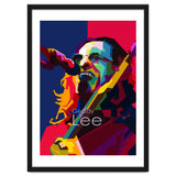 Geddy Lee RUSH Singer Pop Art WPAP thumbnail