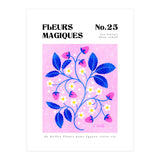 Magical Flowers No.25 Cobalt Strawberries (Print Only) thumbnail