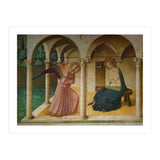 The Annunciation. Fresco in the former dormitory of the Dominican monastery San Marco, Florence. (Print Only) thumbnail
