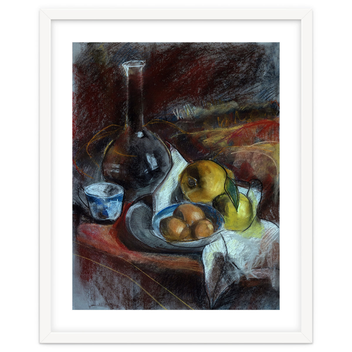 Eggs and Juicy fruits