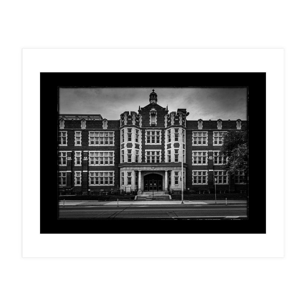 School Daze No 15 with Border (Print Only)