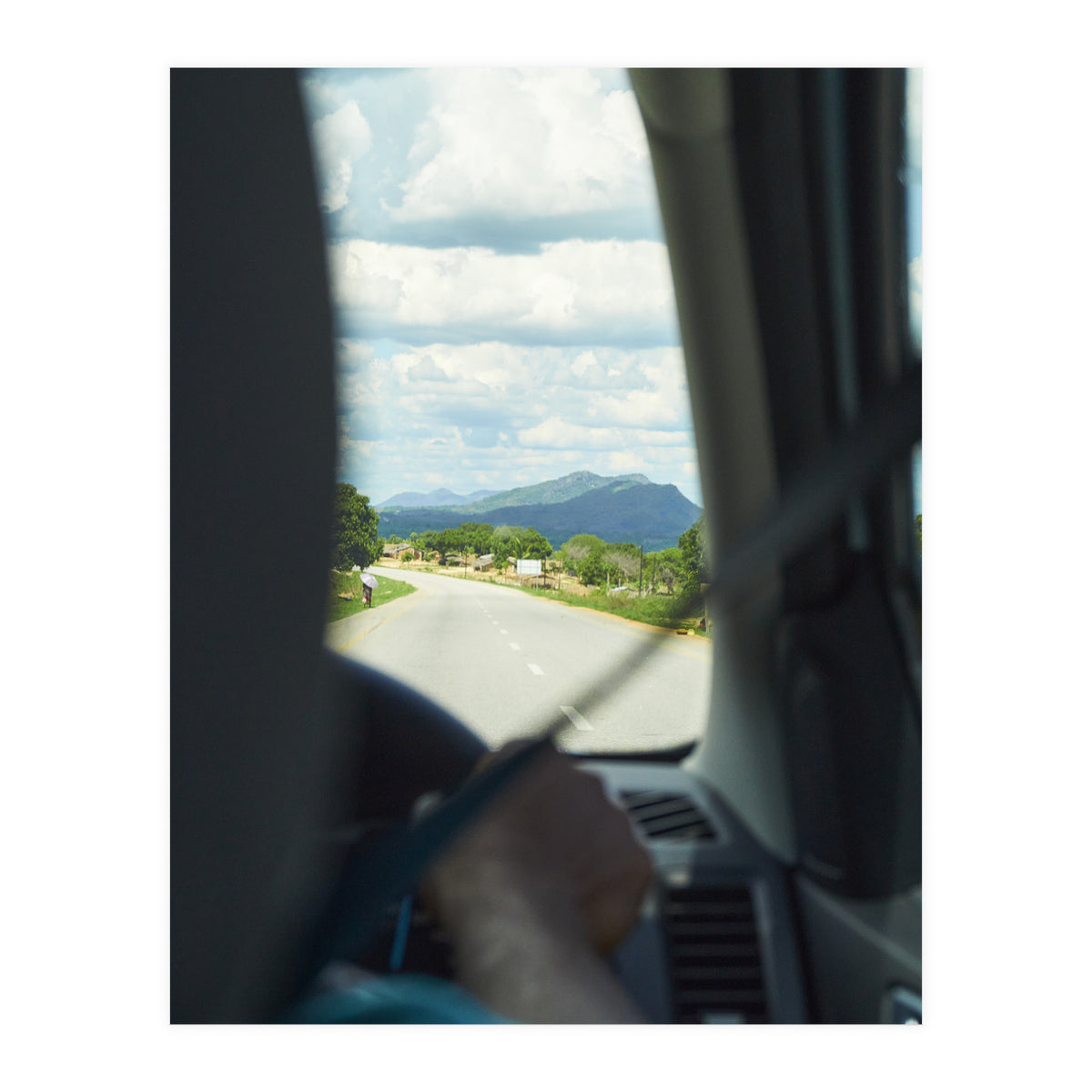 Driving Through Mozambique (Print Only)