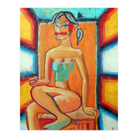 Mujer En La Silla 16 (Print Only)